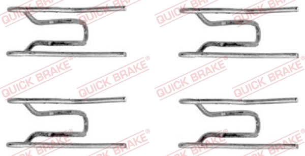 Accessory Kit, disc brake pad